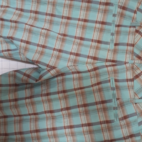 Effeti Moda Women Size 8 Plaid Bermuda Short - Picture 3 of 7